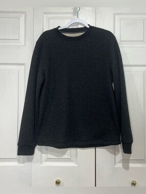 🤎 The B.C. Clothing Co. Heritage Dark Gray Fleece Lined Sweatshirt - Small